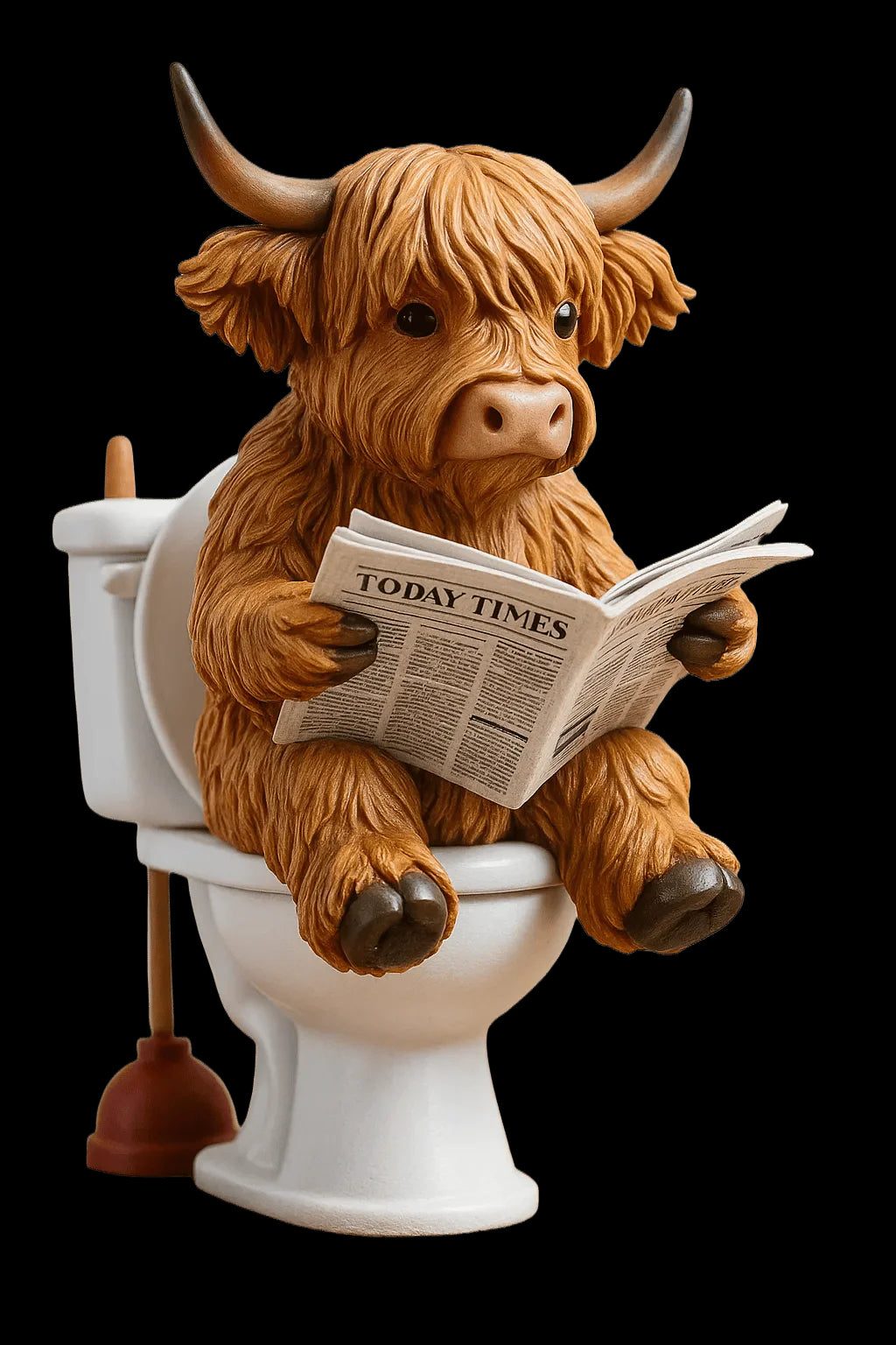 🐮Highland Cow Advent Calendar 2025🎄✨ - 3D Handmade Highland Cow Doll(24Pcs)