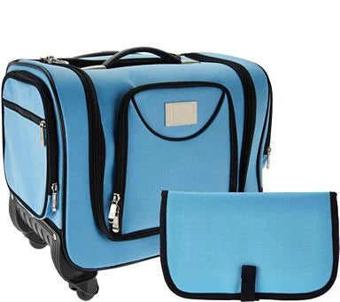 ✨Weekender Travel Bag with Set of 2 Snap-In Toiletry Case