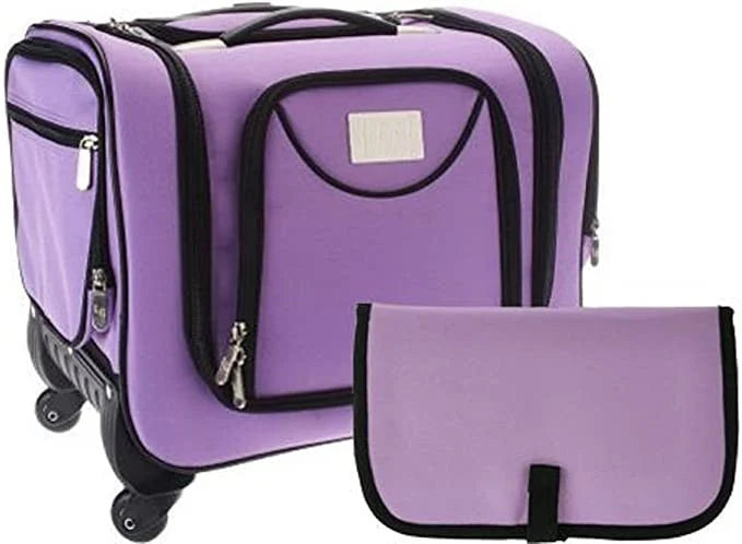 ✨Weekender Travel Bag with Set of 2 Snap-In Toiletry Case