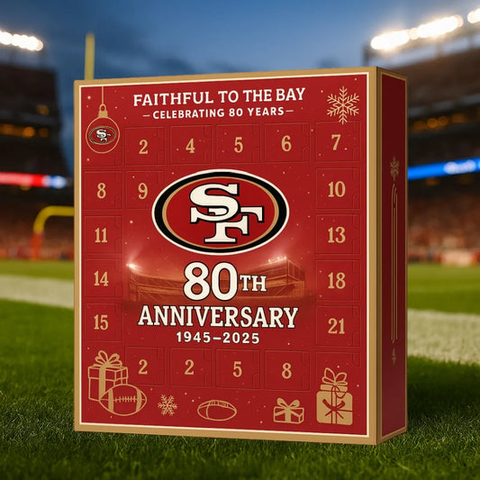 49ers 80th Anniversary 2025 Advent Calendar-1