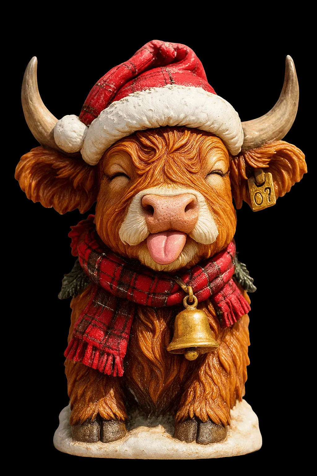🐮Highland Cow Advent Calendar 2025🎄✨ - 3D Handmade Highland Cow Doll(24Pcs)