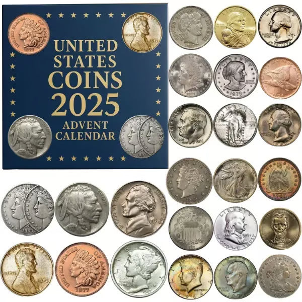 United States Coins 2025 Advent Calendar