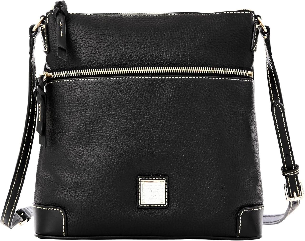 Leather Crossbody Shoulder Bag with PU Design ( Sale 55% )