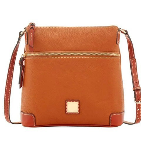 Leather Crossbody Shoulder Bag with PU Design ( Sale 55% )