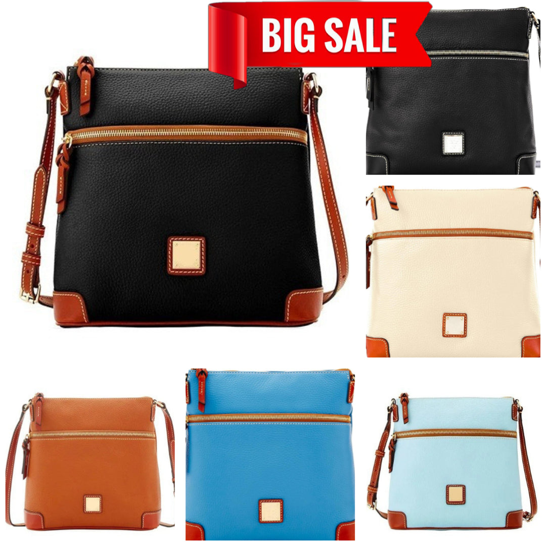 Leather Crossbody Shoulder Bag with PU Design ( Sale 55% )