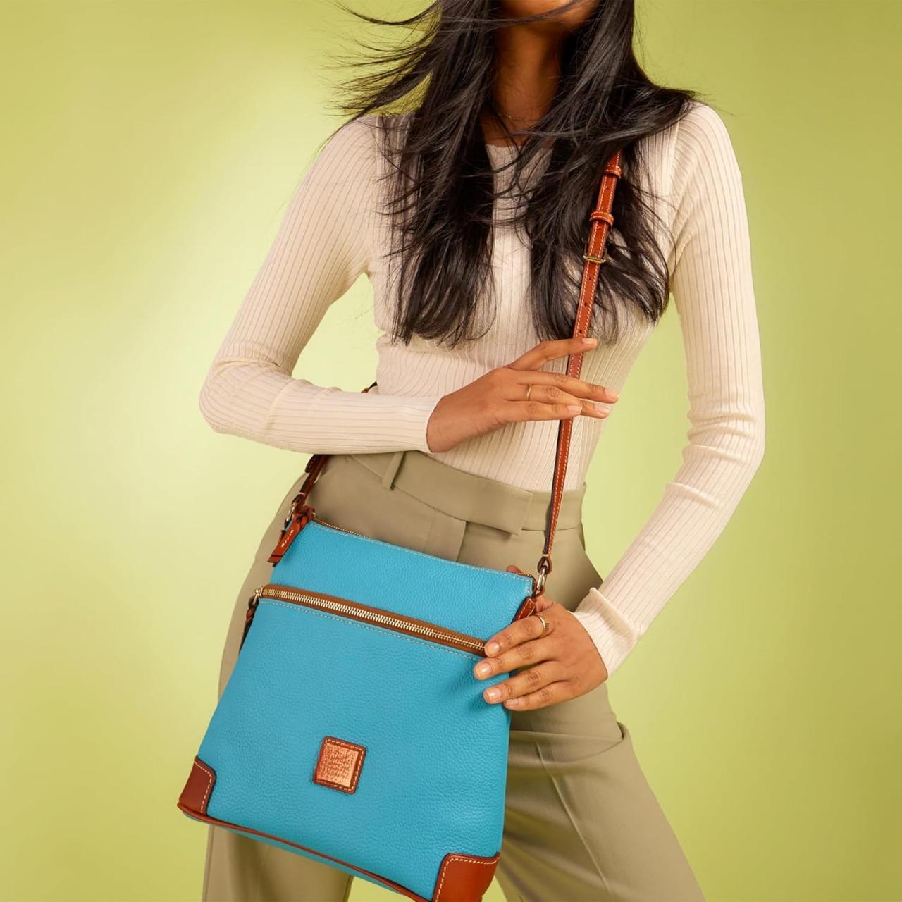 Leather Crossbody Shoulder Bag with PU Design ( Sale 55% )