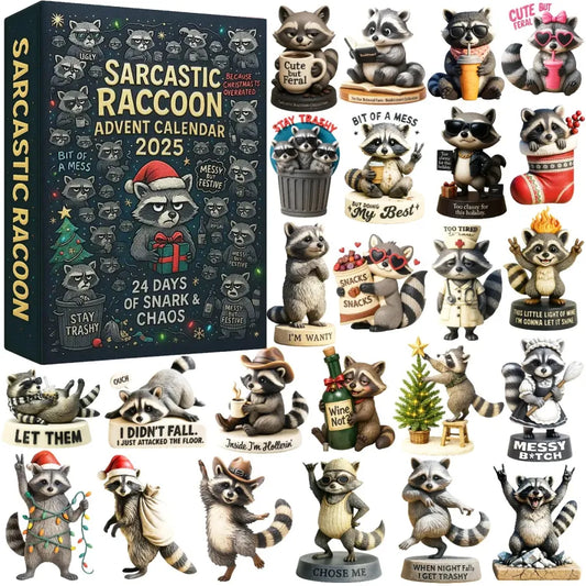Sarcastic Raccoon Advent Calendar 2025