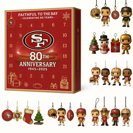 49ers 80th Anniversary 2025 Advent Calendar-1